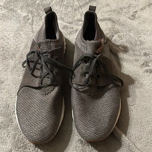 New Balance athletic shoes, size 14, color grey